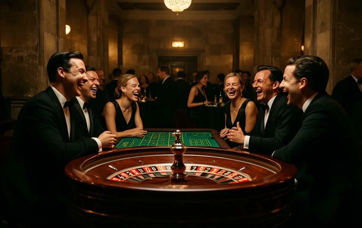 Corporate gala atmosphere
